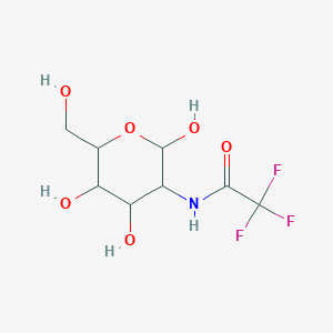 2,2,2-trifluoro-N-[2,4,5-trihydroxy-6-(hydroxymethyl)oxan-3-yl]acetamide