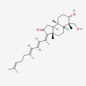 molecular formula C30H46O3 B1250845 29-羟基星形素 D 