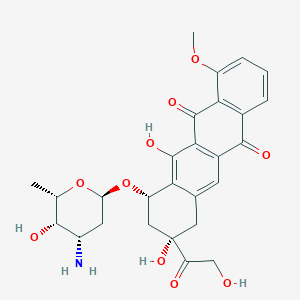 molecular formula C27H29NO10 B1250846 11-Deoxydoxorubicin CAS No. 71800-89-0