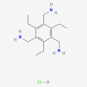 (2,4,6-Triethylbenzene-1,3,5-triyl)trimethanamine hcl