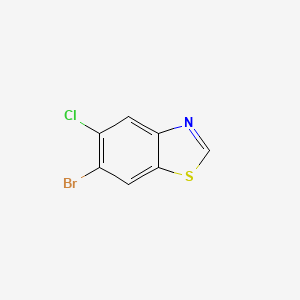 6-Bromo-5-chlorobenzo[d]thiazole