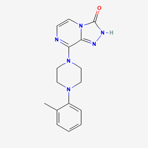 8-[4-(2-methylphenyl)piperazin-1-yl][1,2,4]triazolo[4,3-a]pyrazin-3(2H)-one