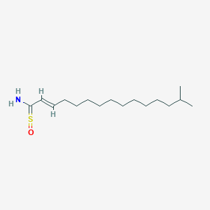 molecular formula C16H31NOS B1250851 Sulfinemycin 