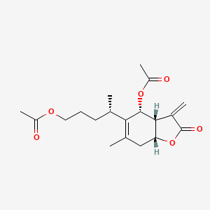 molecular formula C19H26O6 B1250852 1,6-O,O-diacetylbritannilactone 