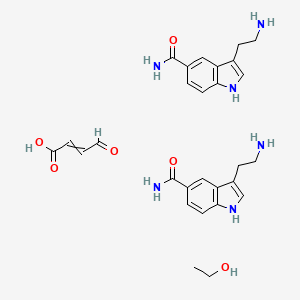 3-Carboxyprop-2-enoyl group; bis(5-carboxamidotryptamine); ethyl alcohol