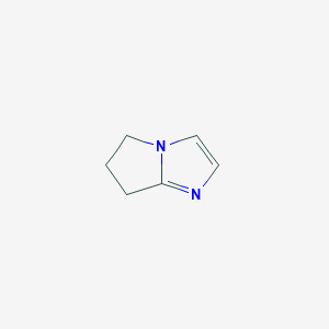 molecular formula C6H8N2 B1250861 6,7-二氢-5H-吡咯并[1,2-a]咪唑 CAS No. 59646-16-1