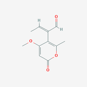 molecular formula C11H12O4 B1250863 吡喃诺辛 D 