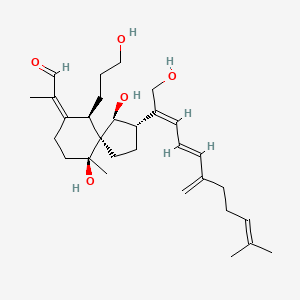 molecular formula C30H46O5 B1250870 28-脱乙酰贝尔蒙丹 