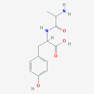 molecular formula C12H16N2O4 B12508813 Alanyl-tyrosine CAS No. 19659-02-0