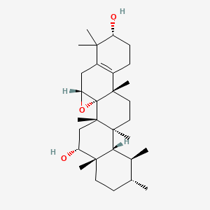 molecular formula C30H48O3 B1250892 佩塔三萜醇 A 