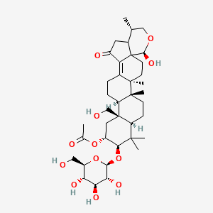 molecular formula C38H58O12 B1250897 hyalodendroside A 