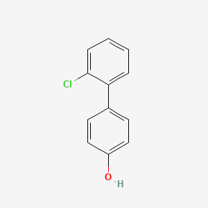 molecular formula C12H9ClO B1250901 2'-Chloro-4-biphenylol CAS No. 149950-35-6