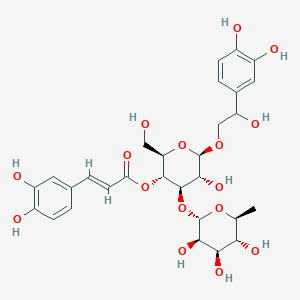 molecular formula C29H36O16 B1250910 β-羟基乙酰苷 CAS No. 95587-86-3