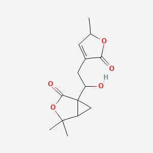 molecular formula C14H18O5 B1250912 Lachnumlactone A 
