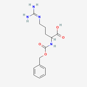 2-{[(Benzyloxy)carbonyl]amino}-5-carbamimidamidopentanoic acid