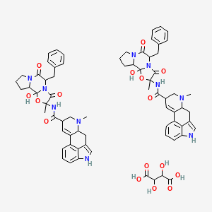 (+-)-Tartaric acid; bis(ergotamine)