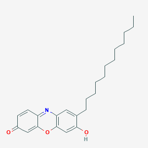 molecular formula C24H31NO3 B1250921 2-Dodecylresorufin 