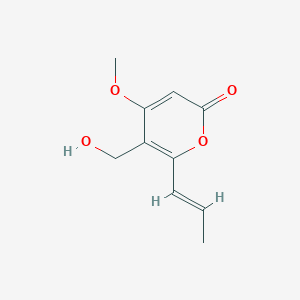molecular formula C10H12O4 B1250922 Cladobotrin V 