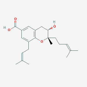 molecular formula C22H30O4 B1250924 Myrsinoic acid C 