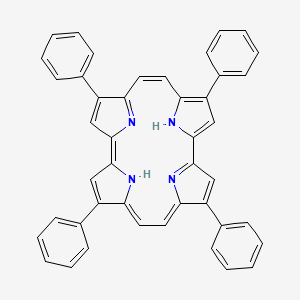 molecular formula C44H30N4 B1250932 2,7,12,17-Tetraphenylporphycene 