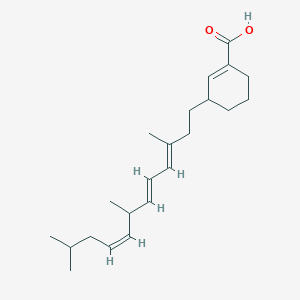 molecular formula C22H34O2 B1250938 Clathrin A 