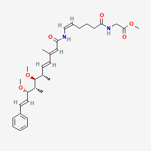 molecular formula C31H44N2O6 B1250940 Crocacin D 