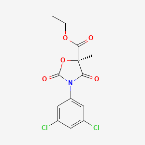 molecular formula C13H11Cl2NO5 B1250945 (R)-Chlozolinate 