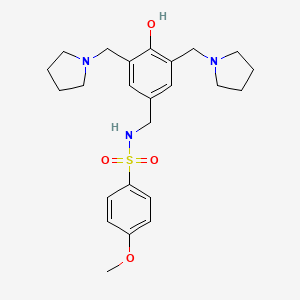molecular formula C24H33N3O4S B1250963 Unii-4Q5hlv8HG1 CAS No. 343935-60-4