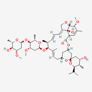 molecular formula C48H74O15 B1250966 Avermectin A2b 