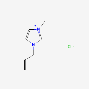 molecular formula C7H11ClN2 B1250971 1-Allyl-3-methylimidazolium chloride CAS No. 65039-10-3