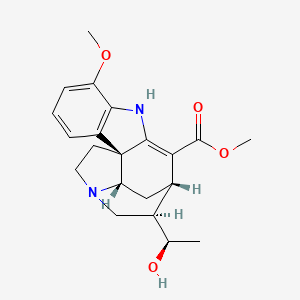 molecular formula C21H26N2O4 B1250974 N(4)-脱甲基-12-甲氧基阿斯托古斯汀 