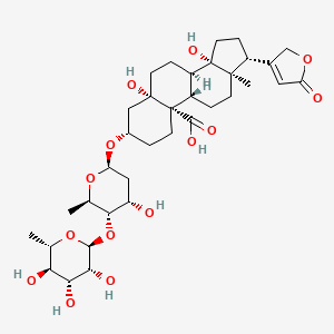 molecular formula C35H52O14 B1250980 Cheiranthoside X 