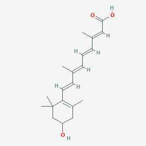 molecular formula C20H28O3 B1250985 3-Hydroxyretinoic acid 