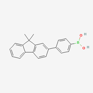 (4-(9,9-Dimethyl-9H-fluoren-2-yl)phenyl)boronic acid