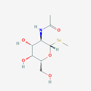 molecular formula C9H17NO5Se B1250987 selenosugar B CAS No. 526222-32-2