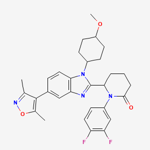 molecular formula C30H32F2N4O3 B12509930 Cbp-IN-1 