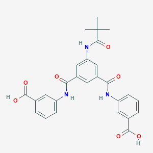 3,3'-((5-Pivalamidoisophthaloyl)bis(azanediyl))dibenzoic acid