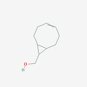 molecular formula C10H16O B12510013 Bicyclo[6.1.0]non-4-en-9-ylmethanol 