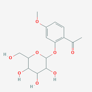 2-Acetyl-5-methoxyphenyl beta-D-Glucopyranoside