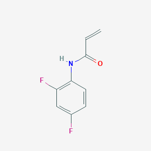 molecular formula C9H7F2NO B12510058 N-(2,4-difluorophenyl)prop-2-enamide 