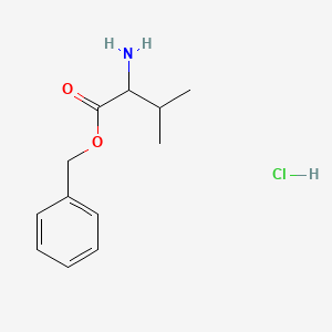 molecular formula C12H18ClNO2 B12510070 Benzyl 2-amino-3-methylbutanoate hydrochloride CAS No. 2462-33-1