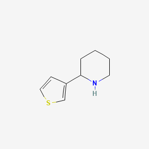 2-(Thiophen-3-yl)piperidine