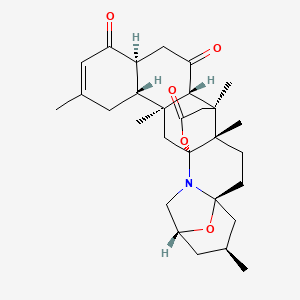 molecular formula C29H39NO5 B1251022 Norzoanthamine 