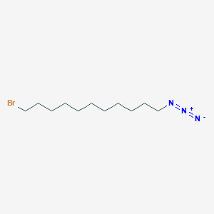 molecular formula C11H22BrN3 B12510230 1-Azido-11-bromo-undecane 