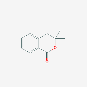 molecular formula C11H12O2 B12510247 3,3-Dimethylisochroman-1-one 