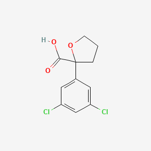 2-(3,5-Dichlorophenyl)tetrahydrofuran-2-carboxylic acid