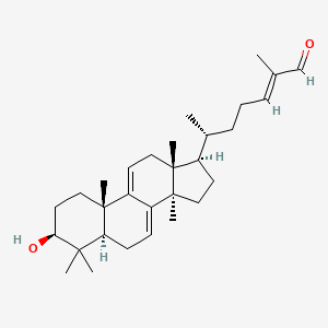 molecular formula C30H46O2 B1251030 Lucialdehyde A 