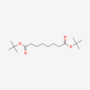 molecular formula C16H30O4 B12510306 Di-tert-butyl octanedioate 