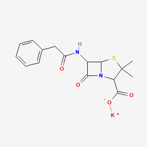 molecular formula C16H17KN2O4S B12510315 Penicillin G, potassium salt 