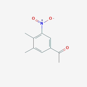 molecular formula C10H11NO3 B12510321 3',4'-Dimethyl-5'-nitroacetophenone 